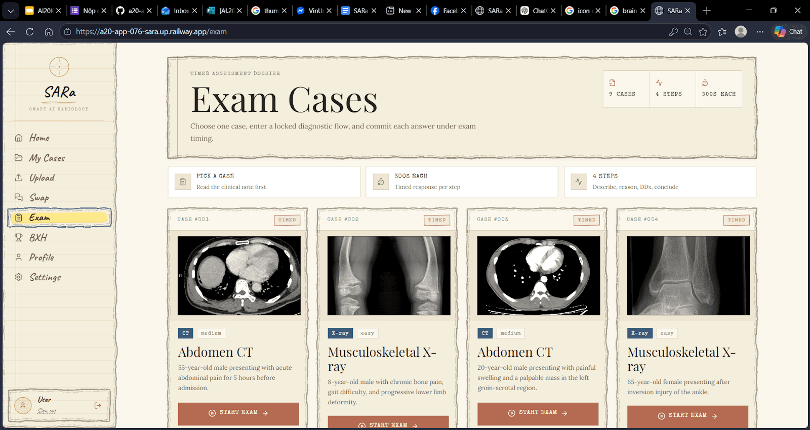 Giáo Dục Hình Ảnh Y Khoa & Case Study (Vision)